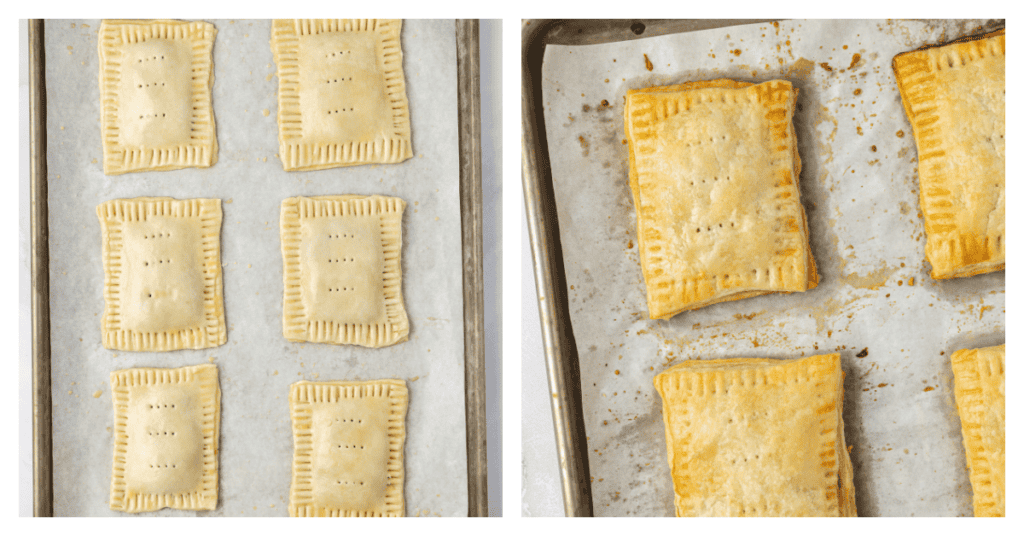 baked and unbaked pop tarts