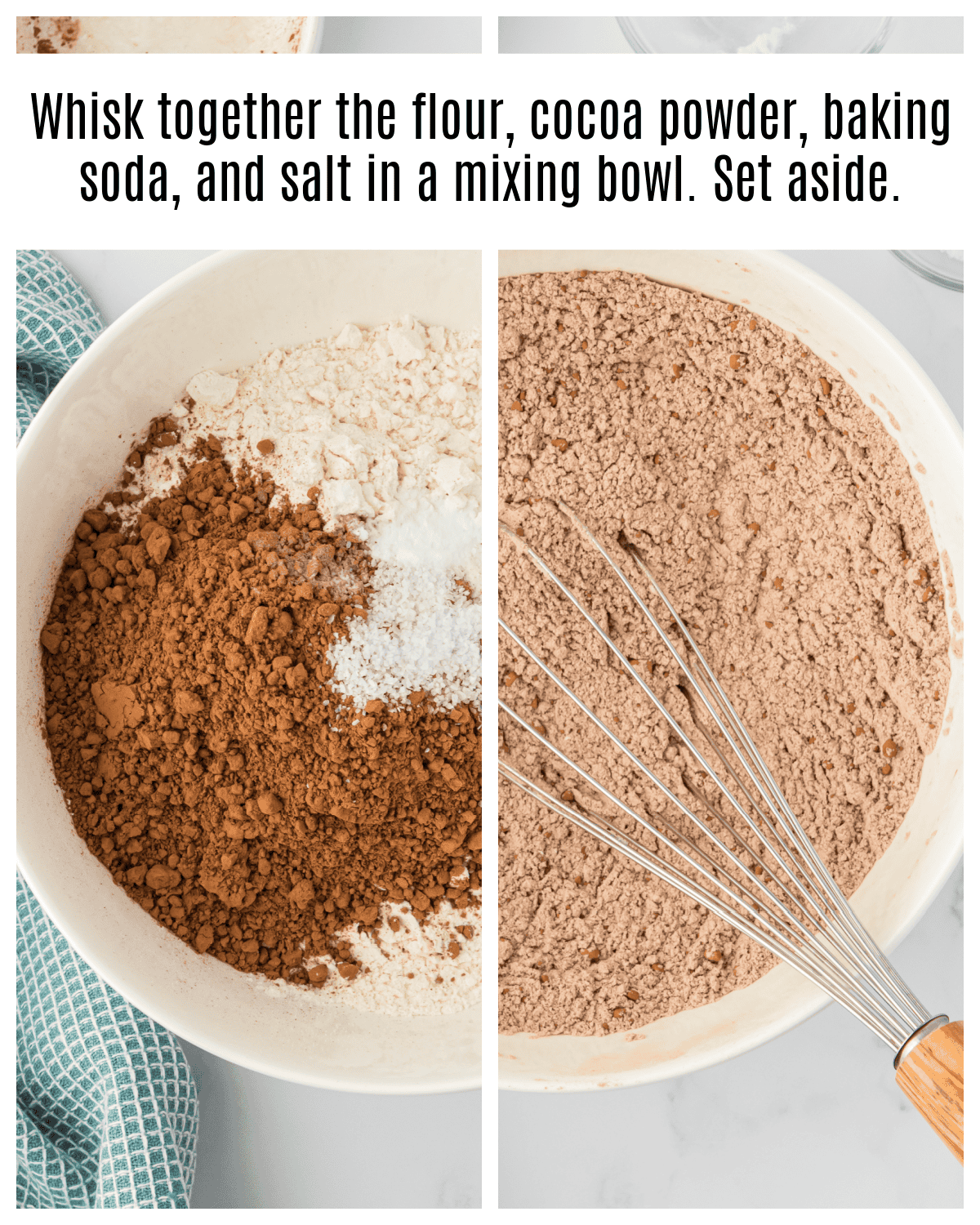 dry ingredients in a bowl