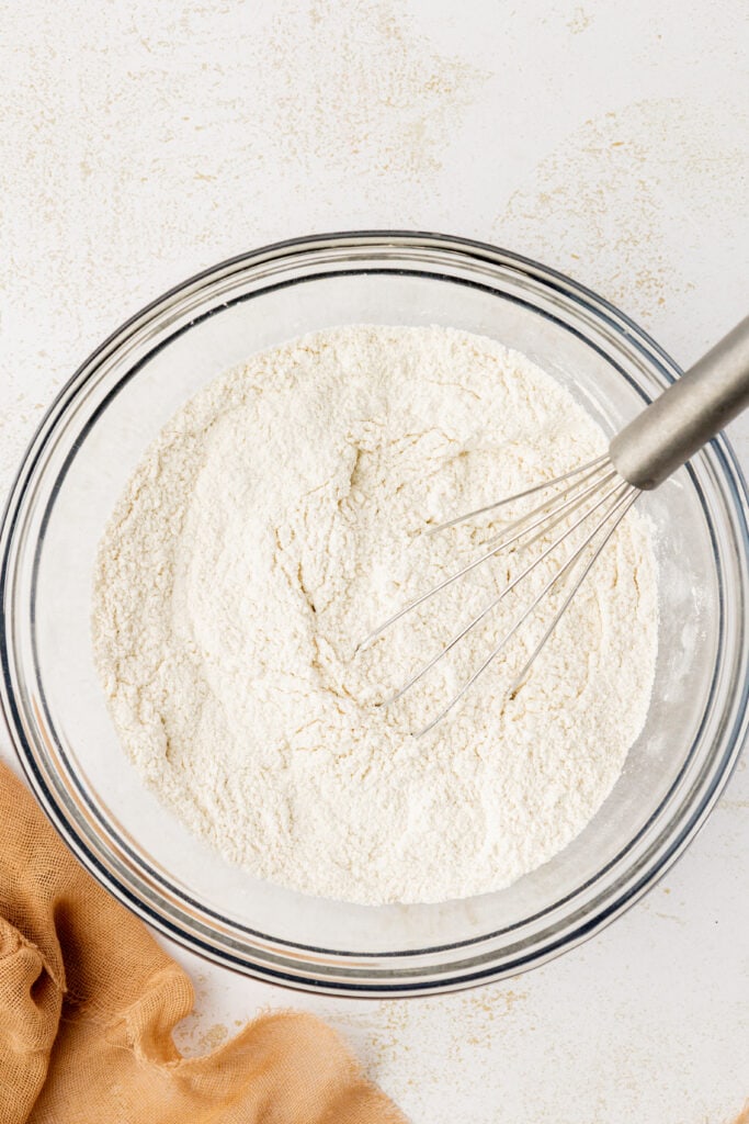 bowl of dry ingredients