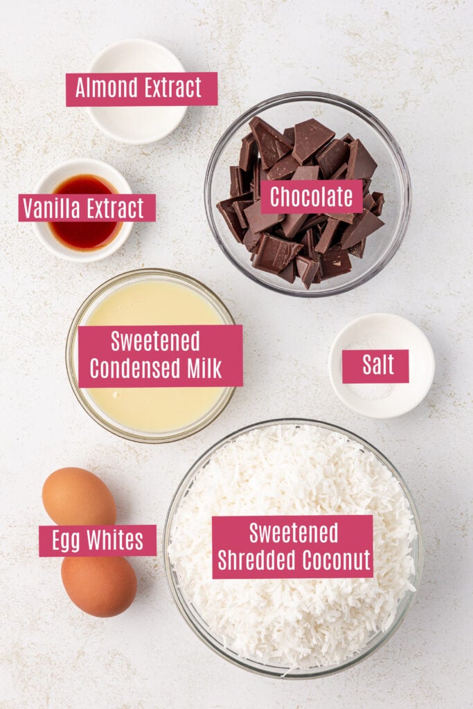 coconut macaroon ingredients