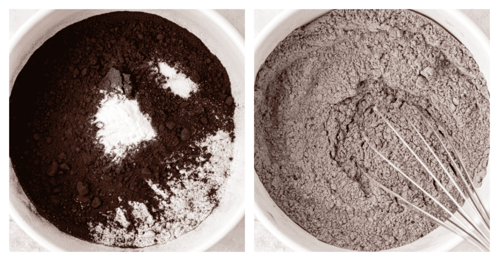 dry ingredients in a bowl