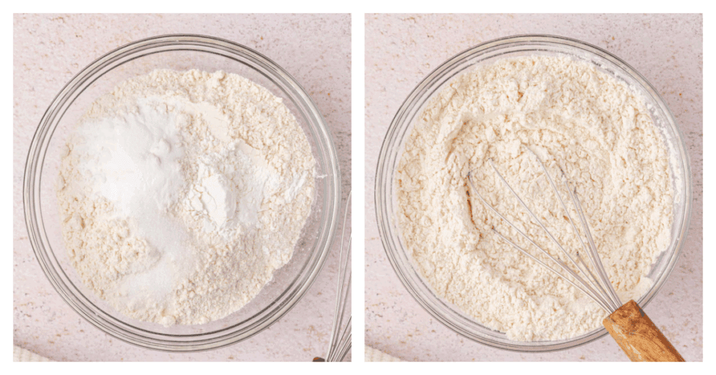 dry ingredients in a bowl